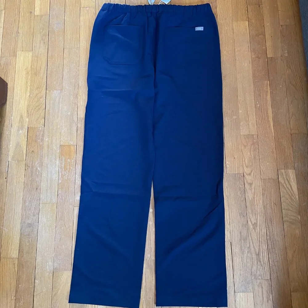 FIGS Pisco Men’s Basic Scrub Pants Technical Collection Navy Blue Fm4500 Sz Med